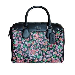 Coach Sierra Floral Satchel